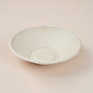 compostable sugarcane bowl