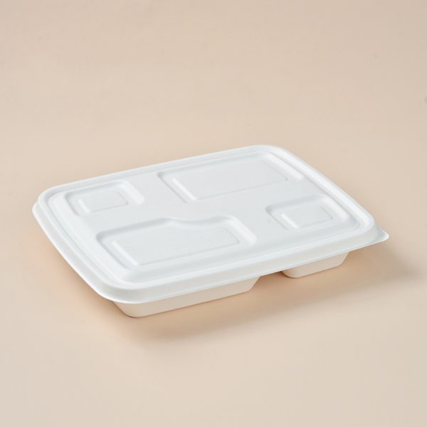 takeout lunch tray with lid