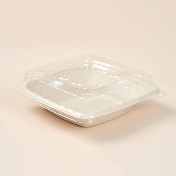 16oz 450ml square food box with