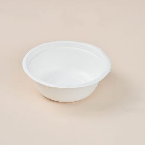 biodegradable 350ml round bowl