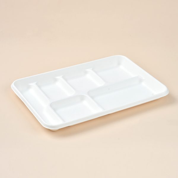 6 compartment food tray